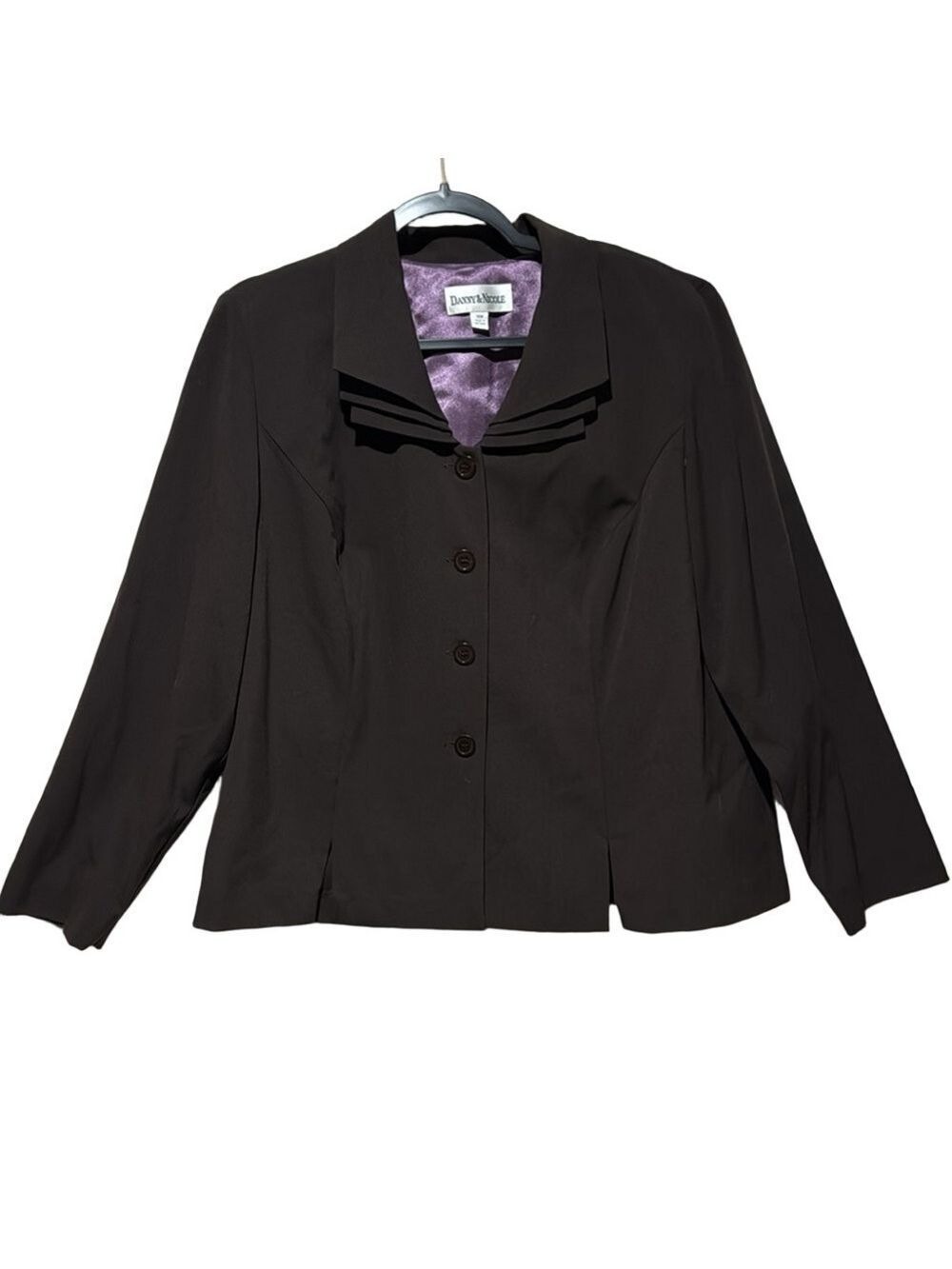 Danny & Nicole Brown Blazer Women